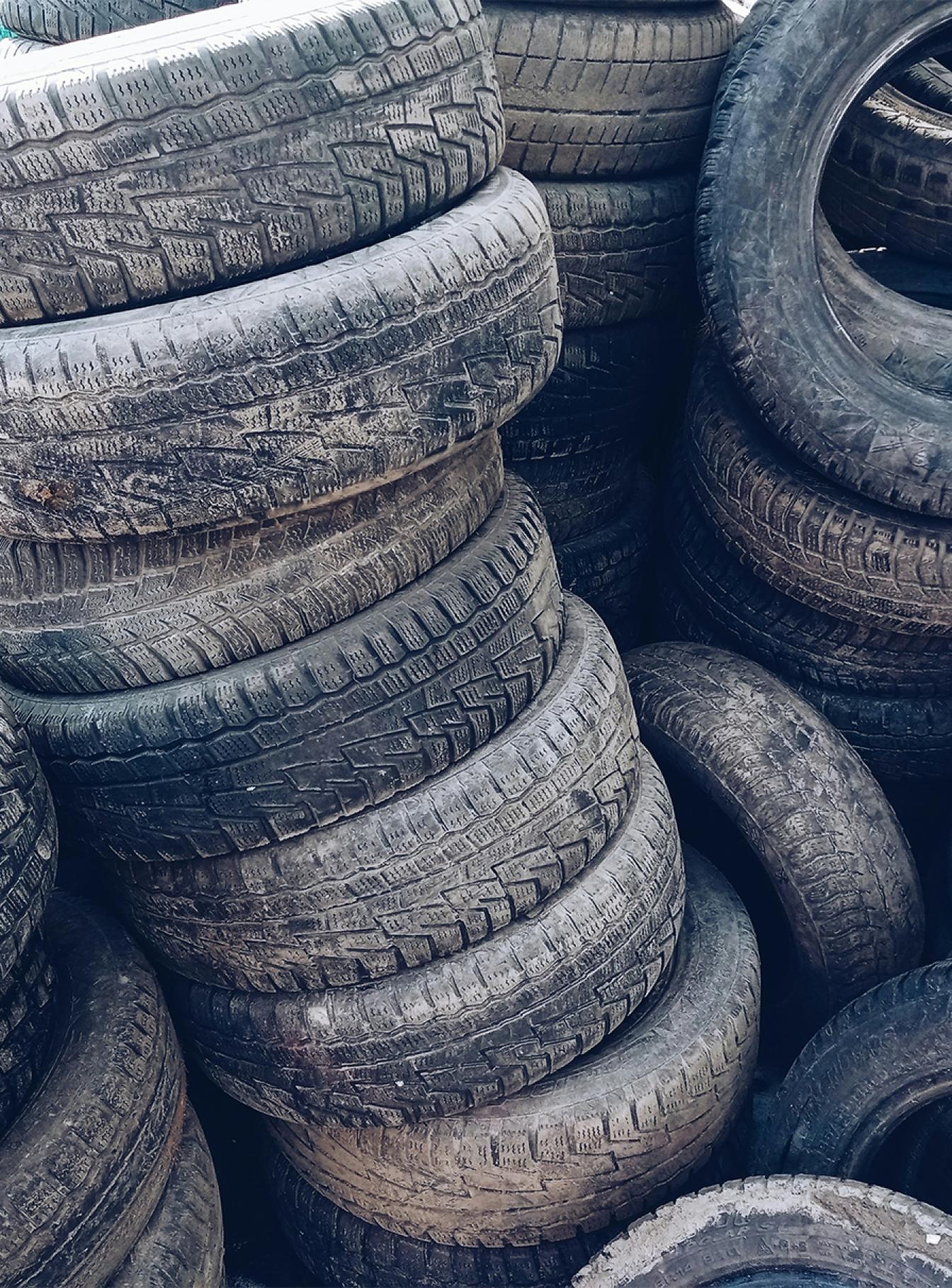 Pile of tires
